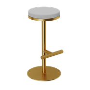 Aura Stool Gold